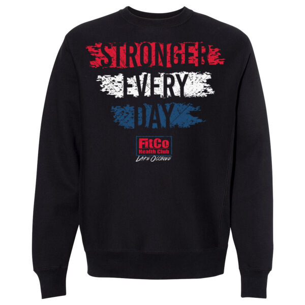 STRONGER EVERY DAY - CREWNECK SWEATSHIRT - $1465GD$ Thumbnail