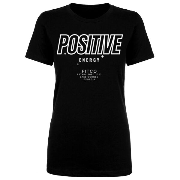 POSITIVE ENERGY - WOMEN'S FITTED T-SHIRT Thumbnail